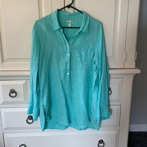 Lilly Pulitzer Deanna popover top size 16